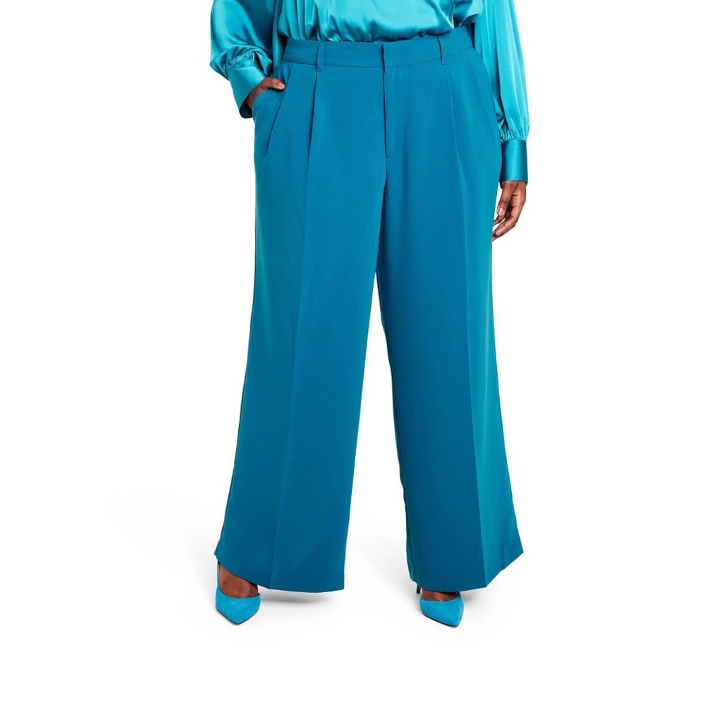 Sergio Hudson Blue Trousers
